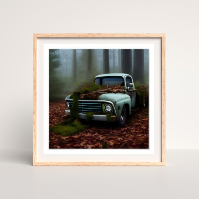 Den övergivna digitala konsten i Lastbil Poster (Skapare uppladdad)