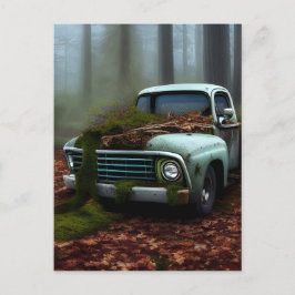 Den övergivna digitala konsten i Lastbil Vykort