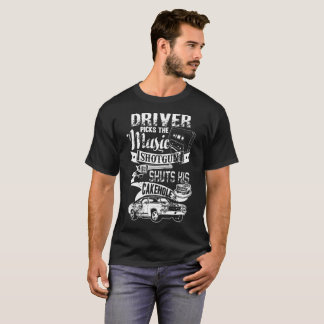 Den övernaturliga chauffören väljer musikpistolen t shirt