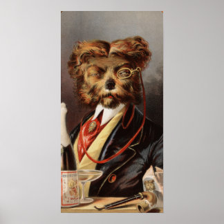 Den övre klassens Hund Poster