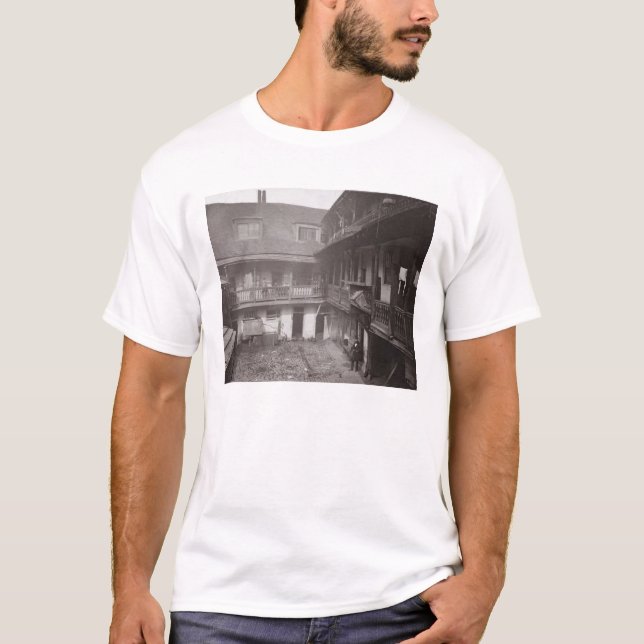 Den Oxford ärmar i den Warwick lanen, 1875, från T Shirt (Framsida)