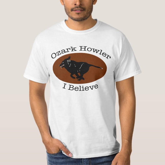 Den Ozark howleren tror jag tshirten T Shirt (Framsida)