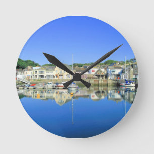 Den Padstow väggen tar tid på Rund Klocka
