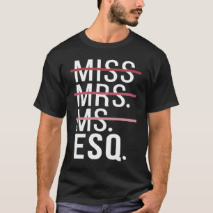 Den pågående juristen vid advokatskolan i Student T Shirt