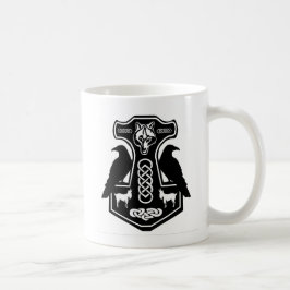 Den Pagan thor'sen bultar med den korpsvarta Kaffemugg