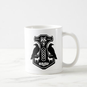 Den Pagan thor'sen bultar med den korpsvarta Kaffemugg