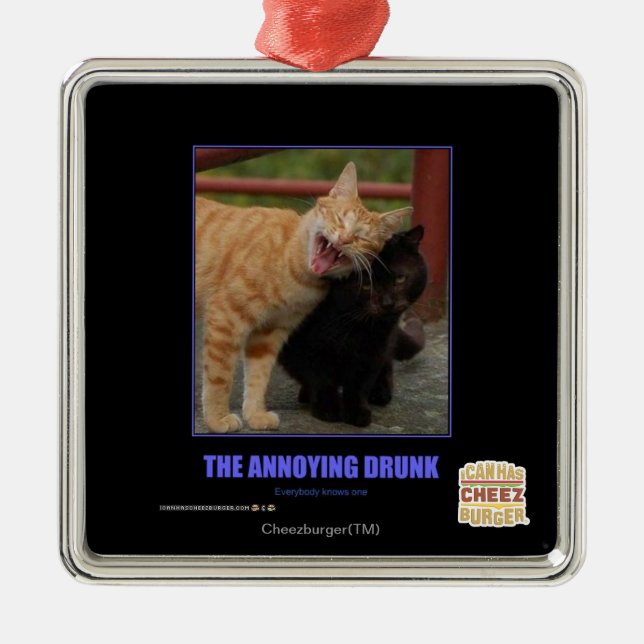 Den påhittade torkan julgransprydnad metall (Framsidan)