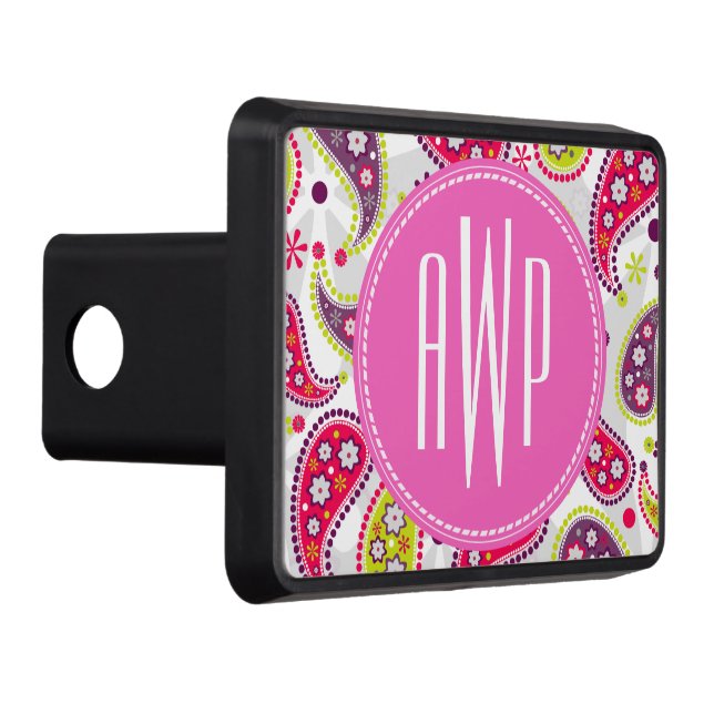 Den Paisley Monogramhaken täcker Dragkroksskydd (Höger)