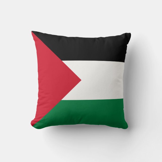 Den Palestina flagga kudder Kudde (Framsida)