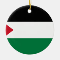 Den palestinska flagga (علمفلسطين)
