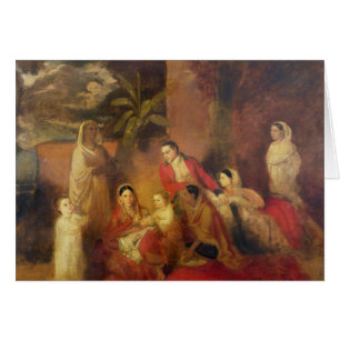 Den Palmer familjen, 1785 Hälsningskort