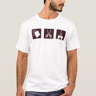 Den pappra saxen limmar tee