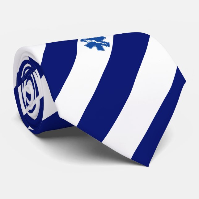 Den paramedicinska EMT-anpassningsbar märka med Slips (Rullad)