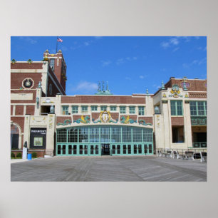 Den Paramount theatren/teatern Asbury parkerar NJ Poster