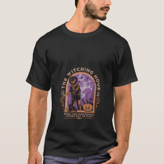 Den paranormala talokin Halloween Zomb-näthinnan T Shirt
