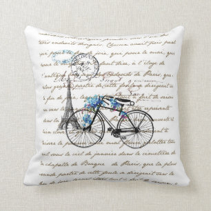 Den Paris cykeln Forgetmenot kudder Kudde