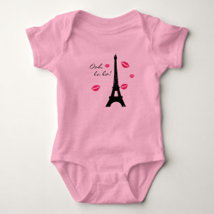 Den Paris rosan kysser TuTubodysuiten Tee Shirt