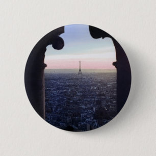 Den Paris solnedgången knäppas Knapp