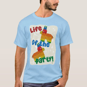 Den Party-nye födelsedagsdesignen Pinata T Shirt