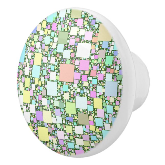 Den pastellfärgade kortkortet boxas knopp (Höger)