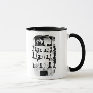 Den patenterade teckningen för Staunton Chessmen Mugg