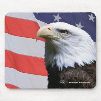 Den patriotiska Örn-Amerikanen flaggamusen Musmatta