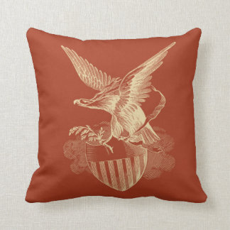 Den patriotiska örnen kudder kudde