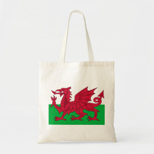 Den patriotiska röda draken av den Wales totot Tygkasse