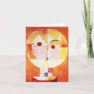 Den Paul Klee senecioen noterar kortet Kort