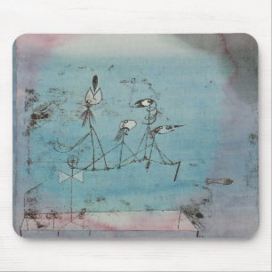Den Paul Klee Twittering maskinmusen vadderar Musmatta