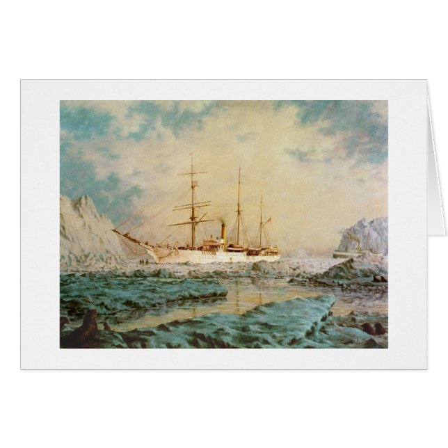 Den Paul McGehee "USRC "björnen" i alaskabo OBS Kort (Framsidan Horizontal)