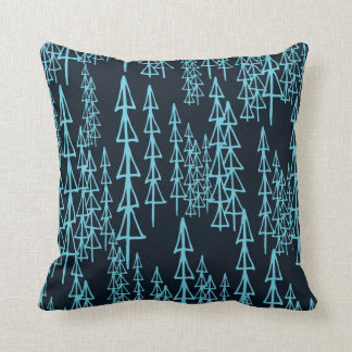 Den Pawley natträven och skogen kudder Kudde