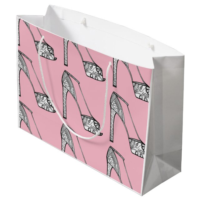 Den Peeptoe plattformen pumpar gåvan hänger lös (Baksidan Vinklad)