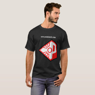 Den Pelekinesis logotypen, besegrar omkring T-shirt