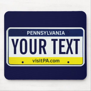 Den Pennsylvania registreringsskyltmusen vadderar Musmatta