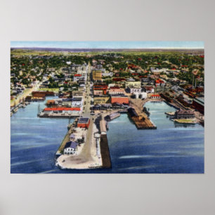 Den Pensacola Florida antennen beskådar Poster