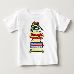 Den Pensacola stranden undertecknar den begynna T Shirt