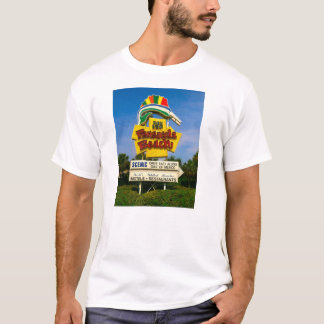 Den Pensacola stranden undertecknar - manar Tee Shirt