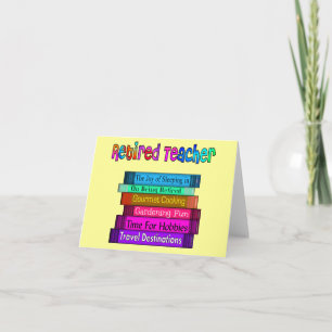 Den pensionerade lärare noterar kort