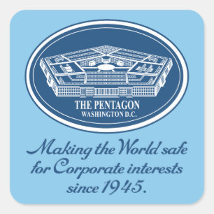 Den Pentagon klistermärken