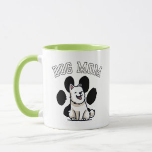 Den perfekta hundmamma-gåvan! 11oz keramikkombokop mugg