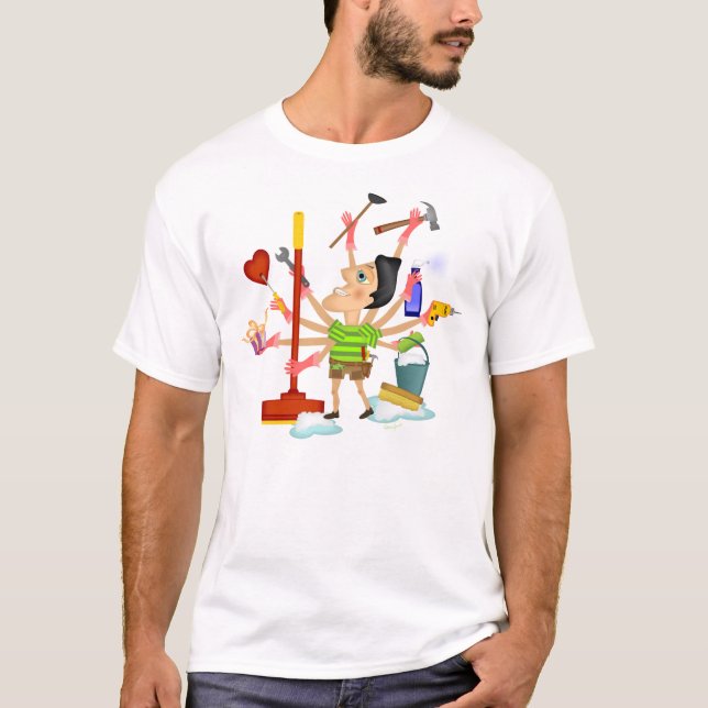 Den perfekta manen t-shirt (Framsida)
