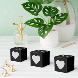 Den PERFEKTA Matchen - Heart 2x2x2 Förpackningslåd Presentaskar