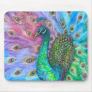 Den perfekta peacock.en musmatta