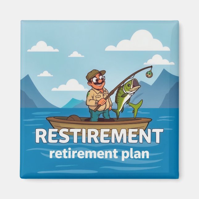 Den perfekta pensionsplanen magnet (Framsidan)