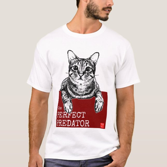 Den perfekta rovdjuret t shirt (Framsida)