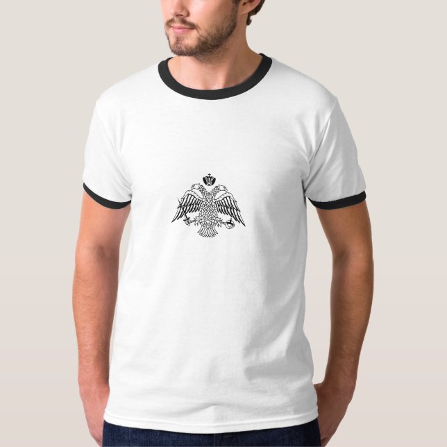 Den perifera Vapenskölden av Byzantium T Shirt (Framsida)