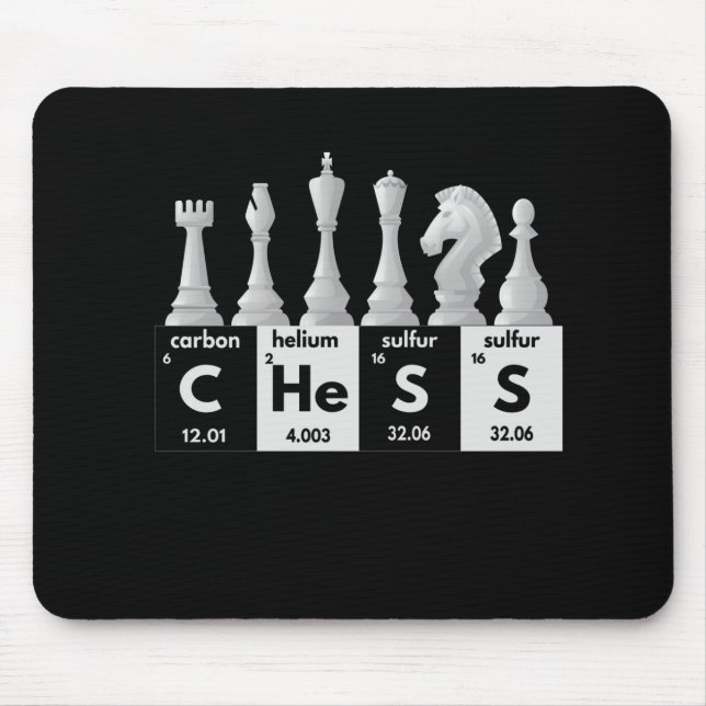 Den periodiska Bord Gift-spelaren i Chess Player Musmatta (Framsidan)