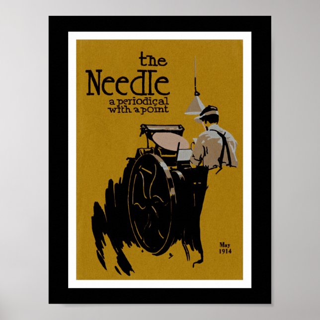 Den periodiska illustrationen av Nål Poster (Framsidan)
