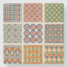 Den persiska mosaiken belägger med tegel